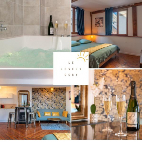 Le Lovely cosy jacuzzi centre-ville wifi